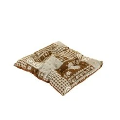 Grenier Alpin Galette De Chaise Style Montagne Veneto Taupe -Maisons Du Monde Boutique galette de chaise style montagne veneto marron aspin