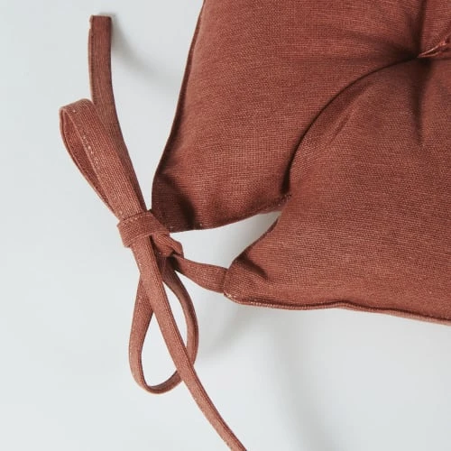 Maisons Du Monde Galette De Chaise Terracotta 40x40 4 Maisons Du Monde Galette De Chaise Terracotta 40x40 – Image 2