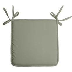 Home Maison Galette De Chaise Unie Aux Multiples Couleurs Polyester Sauge 38 X 38