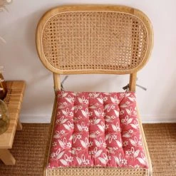 Home Maison Galette Piquée Esprit Bohème Coton Pivoine 38 X 38 -Maisons Du Monde Boutique galette piquee esprit boheme coton pivoine 38 x 38 2