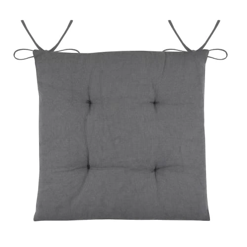 Lovely Casa Galettes De Chaise 4 Points Coton 40x40cm - Lot De 4 4 Lovely Casa Galettes De Chaise 4 Points Coton 40x40cm - Lot De 4 – Image 2