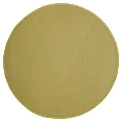 Magma Galettes De Chaise Moutarde Imitation Feutre - Lot De 4 - Ø 35cm -Maisons Du Monde Boutique galettes de chaise moutarde imitation feutre lot de 4 oe 35cm 2