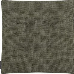 Magma Galettes De Chaises Carrées Vert Bi-matière-Lot De 4-42x42cm -Maisons Du Monde Boutique galettes de chaises carrees vert bi matiere lot de 4 42x42cm 1