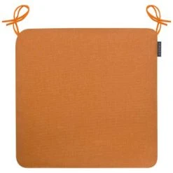 Magma Galettes De Chaises Confort Exterieur à Nouer Orange - Lot De 4-44x44 -Maisons Du Monde Boutique galettes de chaises confort exterieur a nouer orange lot de 4 44x44 capri