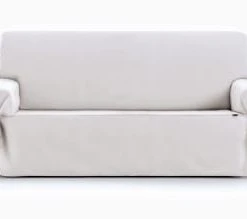 Eysa Housse De Canapé 2 Places Avec Des Rubans Gris Clair 140 - 180 Cm -Maisons Du Monde Boutique housse de canape 2 places avec des rubans blanc 140 180 cm eysa 2