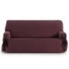 Eysa Housse De Canapé 2 Places Avec Des Rubans Bordeaux 140 - 180 Cm -Maisons Du Monde Boutique housse de canape 2 places avec des rubans bordeaux 140 180 cm