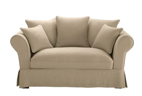 Maisons Du Monde Housse De Canapé 2 Places En Lin Beige Ficelle 3 Maisons Du Monde Housse De Canapé 2 Places En Lin Beige Ficelle