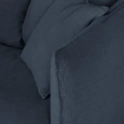 Maisons Du Monde Housse De Canapé 2 Places En Lin Froissé Bleu Nuit -Maisons Du Monde Boutique housse de canape 2 places en lin froisse bleu nuit 1000 0 20 204323 4