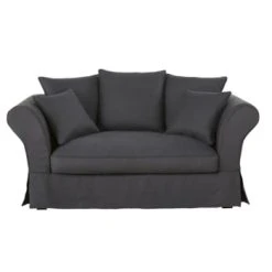 Maisons Du Monde Housse De Canapé 2 Places En Lin Beige Ficelle 12 Maisons Du Monde Housse De Canapé 2 Places En Lin Beige Ficelle -Maisons Du Monde Boutique housse de canape 2 places en lin froisse gris anthracite roma 1000 4 3 204429 1