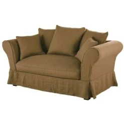 Maisons Du Monde Housse De Canapé 2 Places En Lin Froissé Marron Havane -Maisons Du Monde Boutique housse de canape 2 places en lin froisse marron havane 1000 4 35 221599 2