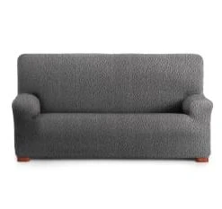 Eysa Housse De Canapé 2 Places Extensible Bleu 140 - 200 Cm -Maisons Du Monde Boutique housse de canape 2 places extensible gris fonce 140 200 cm eysa premium