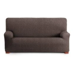 Eysa Housse De Canapé 2 Places Extensible Beige 140 - 200 Cm -Maisons Du Monde Boutique housse de canape 2 places extensible marron 140 200 cm eysa premium