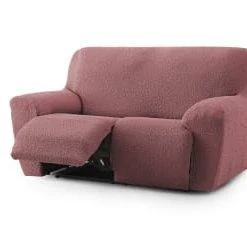 Eysa Housse De Canapé 2 Places Relax Extensible Bleu 150 - 200 -Maisons Du Monde Boutique housse de canape 2 places relax extensible bordeaux 150 200 eysa premium 4