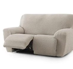 Eysa Housse De Canapé 2 Places Relax Extensible Marron 150 - 200 -Maisons Du Monde Boutique housse de canape 2 places relax extensible ecru 150 200 eysa premium
