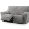 Eysa Housse De Canapé 2 Places Relax Extensible Gris Clair 150 - 200