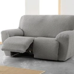 Eysa Housse De Canapé 2 Places Relax Extensible Gris Clair 150 - 200 -Maisons Du Monde Boutique housse de canape 2 places relax extensible gris clair 150 200 2