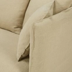 Maisons Du Monde Housse De Canapé 3/4 Places En Lin Froissé Beige Ficelle -Maisons Du Monde Boutique housse de canape 3 4 places en lin froisse beige ficelle 1000 13 33 204336 3
