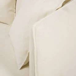 Maisons Du Monde Housse De Canapé 3/4 Places En Lin Froissé Blanc -Maisons Du Monde Boutique housse de canape 3 4 places en lin froisse blanc 1000 12 32 204335 3