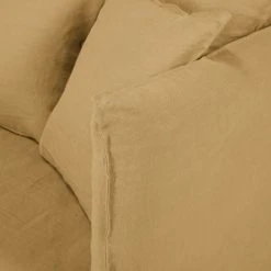 Maisons Du Monde Housse De Canapé 3/4 Places En Lin Froissé Ocre -Maisons Du Monde Boutique housse de canape 3 4 places en lin froisse ocre 1000 5 1 204345 4
