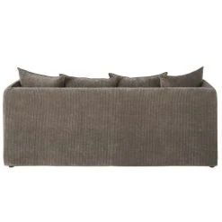 Maisons Du Monde Housse De Canapé 3/4 Places En Velours Côtelé Marron écorce -Maisons Du Monde Boutique housse de canape 3 4 places en velours cotele marron ecorce 1000 15 4 221814 4