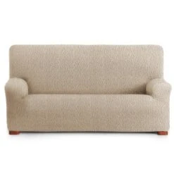 Eysa Housse De Canapé 3 Places Extensible Beige 180 - 260 Cm