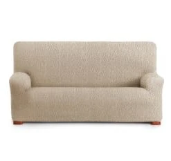 Eysa Housse De Canapé 3 Places Extensible Marron 180 - 260 Cm -Maisons Du Monde Boutique housse de canape 3 places extensible beige 180 260 cm eysa premium 1