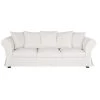 Maisons Du Monde Housse De Canapé 4/5 Places En Lin Froissé Blanc