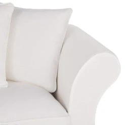 Maisons Du Monde Housse De Canapé 4/5 Places En Lin Froissé Blanc -Maisons Du Monde Boutique housse de canape 4 5 places en lin froisse blanc 1000 11 27 204453 3