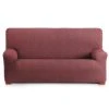 Eysa Housse De Canapé 4 Places Extensible Bordeaux 210 - 290 Cm -Maisons Du Monde Boutique housse de canape 4 places extensible bordeaux 210 290 cm