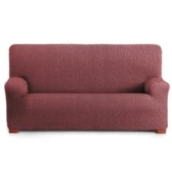 Eysa Housse De Canapé 4 Places Extensible Bordeaux 210 - 290 Cm