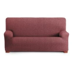 Eysa Housse De Canapé 4 Places Extensible Bordeaux 210 - 290 Cm -Maisons Du Monde Boutique housse de canape 4 places extensible bordeaux 210 290 cm eysa premium 1