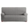 Eysa Housse De Canapé 4 Places Extensible Gris Clair 210 - 290 Cm
