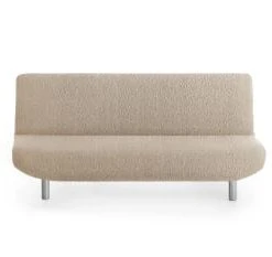 Eysa Housse De Canapé Click Clack Extensible Gris Foncé 180 - 230 Cm -Maisons Du Monde Boutique housse de canape click clack extensible beige 180 230 cm eysa premium 4