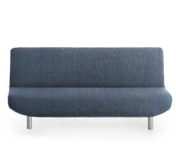 Eysa Housse De Canapé Click Clack Extensible Bleu 180 - 230 Cm -Maisons Du Monde Boutique housse de canape click clack extensible bleu 180 230 cm eysa premium