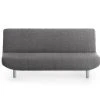 Eysa Housse De Canapé Click Clack Extensible Gris Foncé 180 - 230 Cm