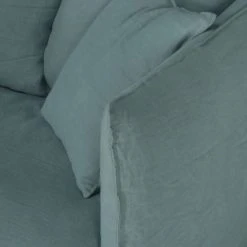 Maisons Du Monde Housse De Canapé Convertible 2 Places En Lin Froissé Bleu Céladon -Maisons Du Monde Boutique housse de canape convertible 2 places en lin froisse bleu celadon 1000 5 25 204328 4