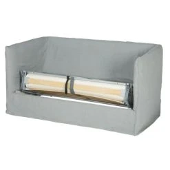 Maisons Du Monde Housse De Canapé Convertible 2 Places En Lin Froissé Gris Clair -Maisons Du Monde Boutique housse de canape convertible 2 places en lin froisse gris clair 1000 14 17 204320 4