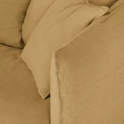 Maisons Du Monde Housse De Canapé Convertible 2 Places En Lin Froissé Ocre -Maisons Du Monde Boutique housse de canape convertible 2 places en lin froisse ocre 1000 8 28 204331 4
