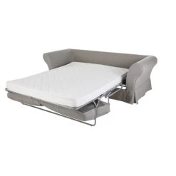 Maisons Du Monde Housse De Canapé Convertible 3/4 Places (12 Cm) En Lin Froissé Gris Clair -Maisons Du Monde Boutique housse de canape convertible 3 4 places 12 cm en lin froisse gris clair 1000 4 20 204446 2