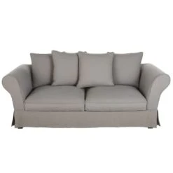 Maisons Du Monde Housse De Canapé Convertible 3/4 Places (12 Cm) En Lin Froissé Beige Ficelle 13 Maisons Du Monde Housse De Canapé Convertible 3/4 Places (12 Cm) En Lin Froissé Beige Ficelle -Maisons Du Monde Boutique housse de canape convertible 3 4 places 12 cm en lin froisse gris clair roma 1000 4 20 204446 1