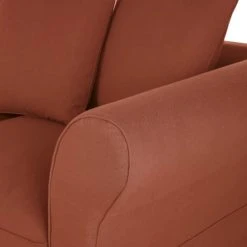 Maisons Du Monde Housse De Canapé Convertible 3/4 Places (12 Cm) En Lin Froissé Terracotta -Maisons Du Monde Boutique housse de canape convertible 3 4 places 12 cm en lin froisse terracotta 1000 8 24 204450 4