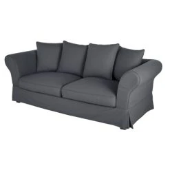 Maisons Du Monde Housse De Canapé Convertible 3/4 Places (matelas 12 Cm) Gris Ardoise -Maisons Du Monde Boutique housse de canape convertible 3 4 places matelas 12 cm gris ardoise 1000 13 32 212207 3