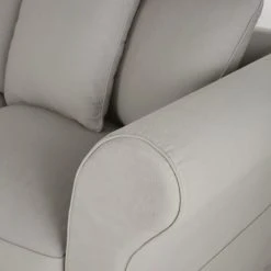 Maisons Du Monde Housse De Canapé Convertible 3/4 Places (matelas 12 Cm) Gris Clair -Maisons Du Monde Boutique housse de canape convertible 3 4 places matelas 12 cm gris clair 1000 15 34 212209 4