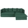 Maisons Du Monde Housse De Canapé D'angle Droit En Lin Froissé Vert -Maisons Du Monde Boutique housse de canape d angle droit en lin froisse vert 1000 4 22 231918 1