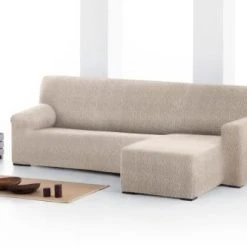 Eysa Housse De Canapé En L Droite B/c écru 250 - 360 Cm -Maisons Du Monde Boutique housse de canape en l droite b c ecru 250 360 cm 2