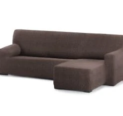 Eysa Housse De Canapé En L Droite B/c Bleu 250 - 360 Cm -Maisons Du Monde Boutique housse de canape en l droite b c marron 250 360 cm eysa premium