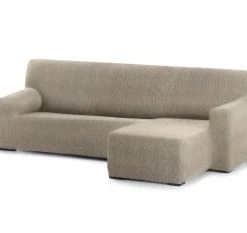 Eysa Housse De Canapé En L Droite B/c Bleu 250 - 360 Cm -Maisons Du Monde Boutique housse de canape en l droite b c taupe 250 360 cm eysa premium
