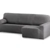 Eysa Housse De Canapé En L Droite Extensible Gris Foncé 250 - 360 Cm -Maisons Du Monde Boutique housse de canape en l droite extensible gris fonce 250 360 cm