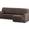 Eysa Housse De Canapé En L Droite Extensible Marron 250 - 360 Cm -Maisons Du Monde Boutique housse de canape en l droite extensible marron 250 360 cm