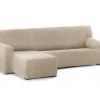 Eysa Housse De Canapé En L Gauche B/c Beige 250 - 360 Cm